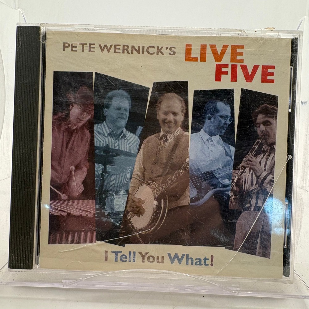 Pete Wernick's Live Five I Tell You What! CD 1996 Sugar Hill  Banjo Jazz